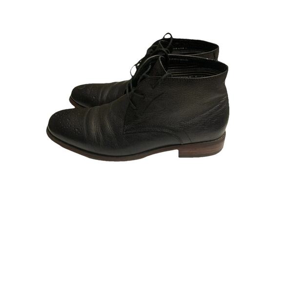 Florsheim Men’s Black Leather Oxford Dress Shoes Wingtip Lace Up 8.5D